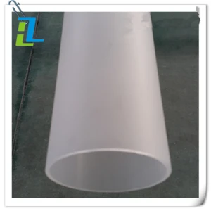 Colored polycarbonate tube/pmma tube/plastic pipe