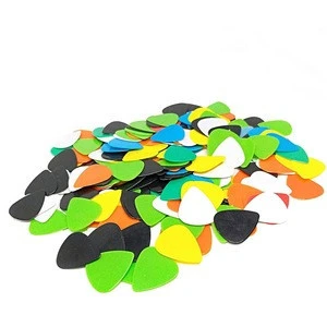 Colorful ABS guitar pick, custom guitar picks with thickness 0.46mm0.73mm0.81mm