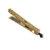 Colorful flat iron bling bling diamond crystal luxury gold hair straightener with bling