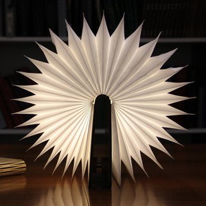 Colorful Home Decorative Motion Sensor Led Book Lights with USB Rechargeable