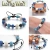 Import Colorful Lava Healing Balance Beads Reiki Bracelet Handmade Rope Bracelet for woman from China
