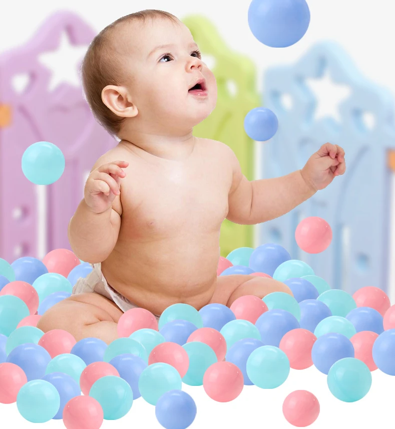 Colorful Toy Balls  Indoor Plastic Ball Ocean Ball For Baby
