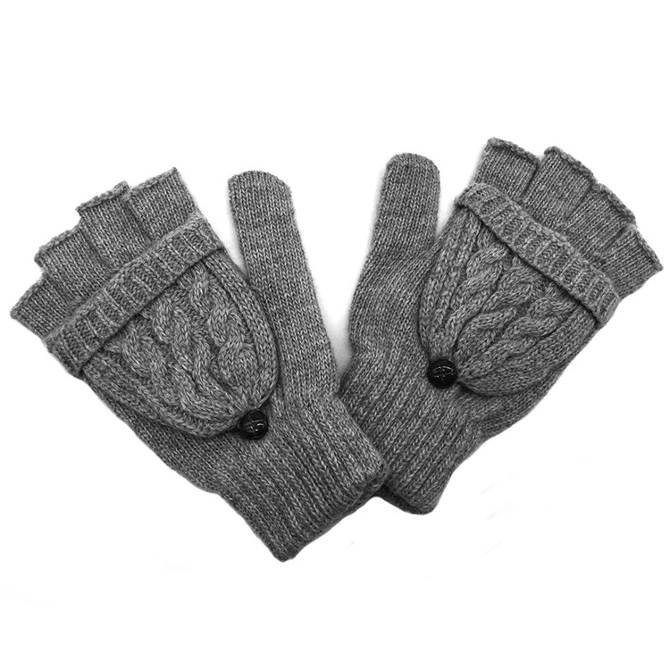 Comfort Girls Winter Knitted Keeping Warm Gloves Mittens