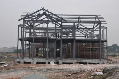 Comfortable Steel House Prefabricated Building Steel Structure Frame Prefab Villa
