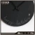 Import Commercial High Quality Natural Stone Black Slate Wall Clock from China