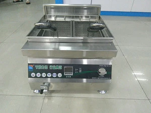 Commercial kitchen appliance fryer induction slow cooker/industrial fry top electric deep fryer
