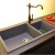 Import Composite granite stone kitchen sink from China