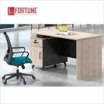Computer Desk Table Office Furniture PC Small Size Desk For Staff With Locking Drawers
