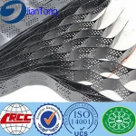 Construction driveway paver gravel stabilizer honeycomb structure geocells