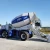 Import Construction mixer &amp; pump on one truck mini jual truck concrete mixer from China