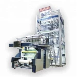 corn starch biodegradable plastic bag blown film extrusion making machine