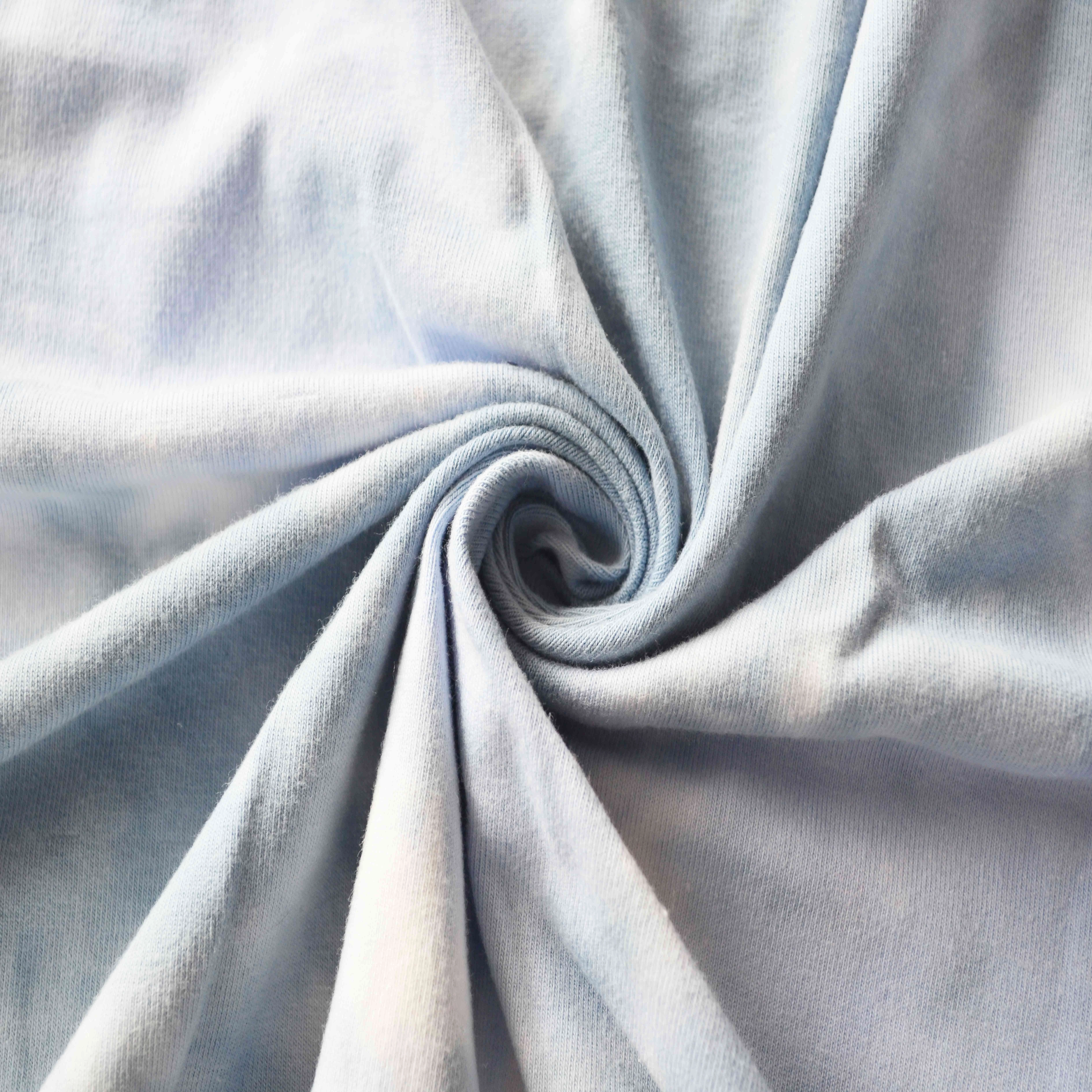 100%cotton tie dye jersey knit fabric