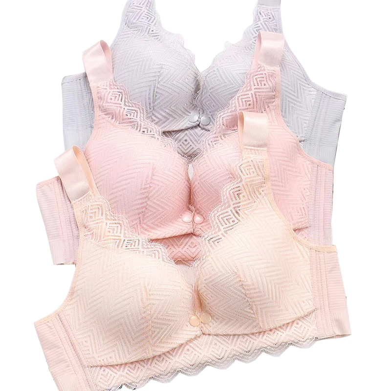 Cotton Women Front Closure Postpartum Underwear Plus Size breast brest feeding nursing bra breastfeeding manufacturers