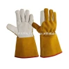Cow Split Leather Welding Gloves Industrial Protective Working Safety Glove