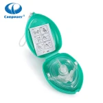 CPR Rescue Mask Professional Adult/Child Size Resuscitator in hard case