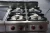 Import CRC-74G 4-burner stainless steel gas range with gas oven super star deluxe model from China