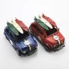 Creative Miniature Handmade Decorative Metal Vintage Car Model Diecast Toy Scale 500 Logo Classic Cars Kids Toys