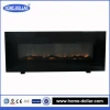 CSA and CE certificate custom size recessed glass indoor fake flame electric fireplace