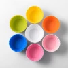 Cup Cake Tool Bakeware Baking Silicone Mold Cupcake and Muffin Cupcake for DIY by Random Color