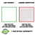 Import Custom available magnetic white dry erase writing board with 4 high quality markers 1 dry eraser and 5 magnets from China