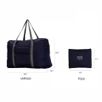 Custom Big Large Capacity Luggage Sports Gym Water Resistant Luggage Pouch Duffel Bags Foldable Travel Bag