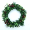 Custom blueberries christmas wreath making supplies heart wicker wreath nature