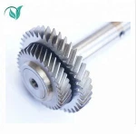 Custom CNC steel gear helical bevel gear