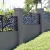 Import Custom Garden Fencing Trellis Gates Courtyard Laser Cut Gates Perforated Garden Decorative Fence from China