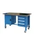 Import custom industrial stainless steel work bench workbench with bench vise from China