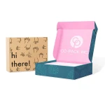 custom logo kraft cardboard corrugated mailer mailing boxes paper box packaging
