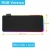 Import Custom Logo RGB Mouse Pad Large XXL Gamer Extender Keyboard and Mouse Mat LED RGB Gaming Mousepad 800x300mm RGB Gaming Mouse Pad from China