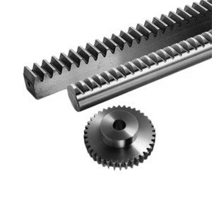 custom machined carbon steel rack pinion gears