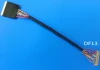 Custom-made DF9 41pin lvds cable assembly for subway metro