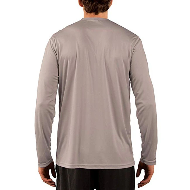 Custom Men UPF 50+ Polyester Sublimation Outdoor Sports Long Sleeve Fishing Tshirt