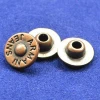 custom metal brass copper rivets garment rivets for leather