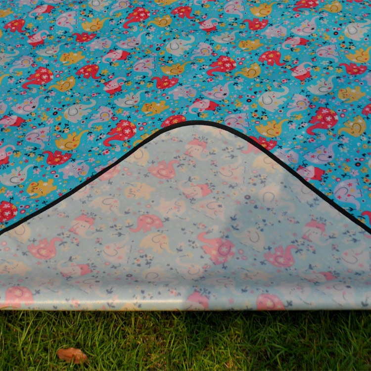 Custom Portable Waterproof Folding Picnic padded Blanket Beach Blanket Waterproof Sand Proof Picnic mat Blankets Lightweight