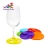 Import Custom Practical Silicone Wine Glass Mat,Non-slip Silicone Wine Glass Coasters/Silicone wine glass grip coaster from China