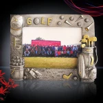 Custom resin digital photo frame