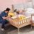 Import Custom Service kids beds Bedroom Furniture Modern Wooden Children Bed Design Single Cot Bed from China