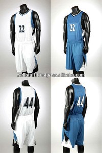 Custom Sublimation Reversible Basketball Uniform High Quality Jerseys