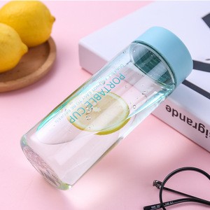 Customized clear bpa free plastic water bottles 400ml