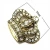 Import Customized Crystal Shoes Accessories Decorative Metal Buckle Ornament for Women Shoes from China