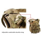 Customized Fashion Bulletproof Vest Camo Molle System Tactical Vest