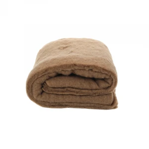 Customized Fineness and color Mattress Wool Fibers 100% Camel hair wadding for Garments and Quilts filling
