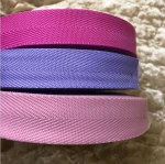 Customized Home Textile Soft Comfortable Polypropylene Herringbone Sideband Webbing Strap