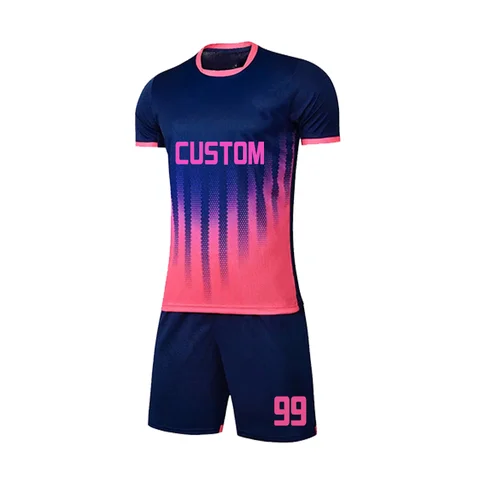 Customized Logo Soccer Uniform 2024 Best Selling Soccer Uniform New Design Men Soccer Uniform