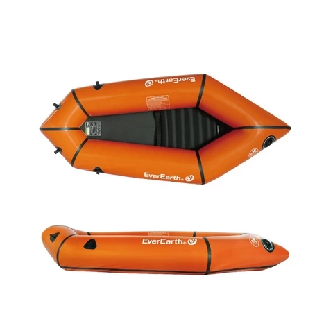 Customized number 1 sale light weight TPU 1-Person inflatable packraft/ bike raft paddle kayak