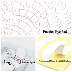 Customized Packaging Designs Eyelash extension tweezers tools advanced eyepads wholesale accessories