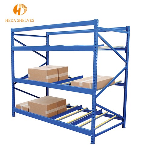 Customized Used Wholesale warehouse storage carton flow rack industrial automation storage racking gear