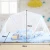 Import Cute Kawaii Ship Print High Quality Thick Mesh 1 Pillow +2 Bolster +1 mattress Baby Bedding Set With Mosquito Net from China